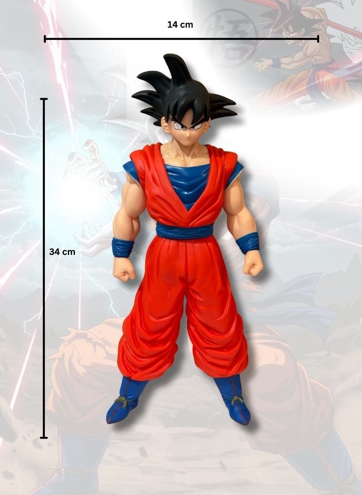 Dragon Ball Z Super Saiyan Goku Action Figure – Red Gi Anime Collectible Toy - Image 5